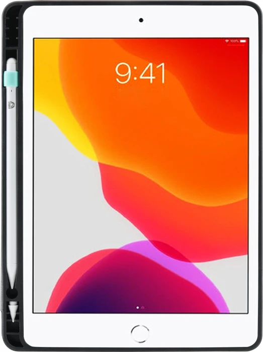 Deqster Slim Case für Apple iPad (7/8/9.Gen) 10.2", schwarz