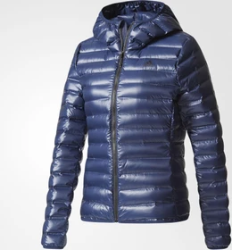 adidas Varilite Hooded Down Funktionsjacke collegiate navy (Damen)