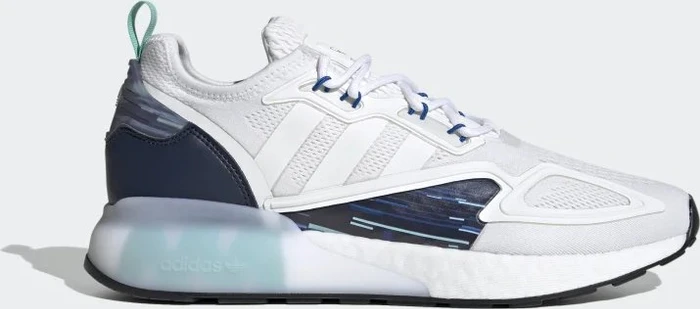 adidas ZX 2K Boost cloud white/collegiate navy (Herren)