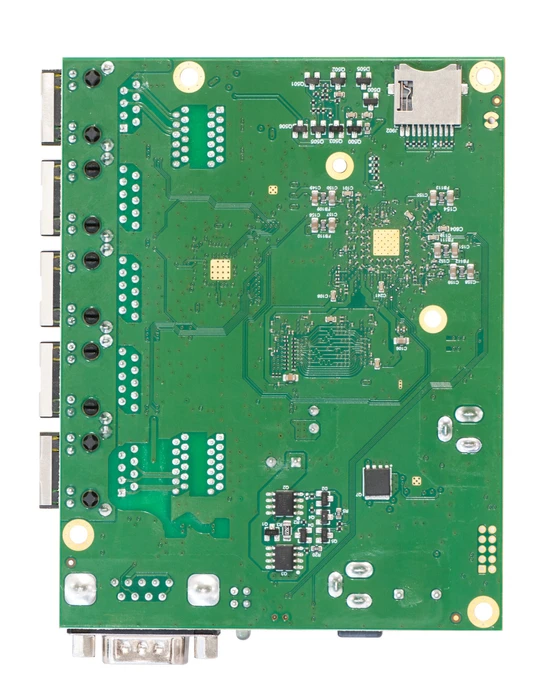 MikroTik RouterBOARD Gigabit Router, 5x RJ-45, PoE PD