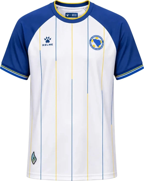 Kelme FIFA WM 2026 Bosnien & Herzegowina Auswärtstrikot kurzarm
