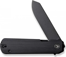 Civivi Sendy Flipper Taschenmesser milled black g10/black stonewashed nitro