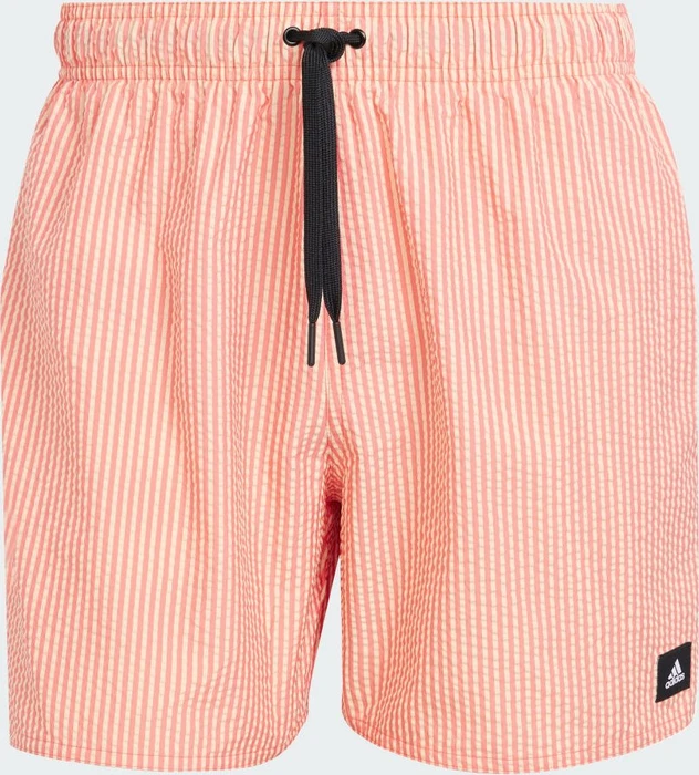adidas Stripey Classics Short Length Badeshorts semi lucid red/black (Herren)