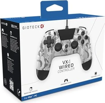 Gioteck VX4 Wired Controller (PC/PS4)