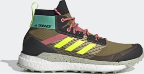 adidas Terrex Free Hiker Primeblue brown malt/core black/acid mint (Herren)