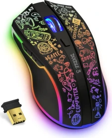 Connect IT Doodle 3 Wireless Gaming Mouse schwarz, USB (CMO-3530-DD)