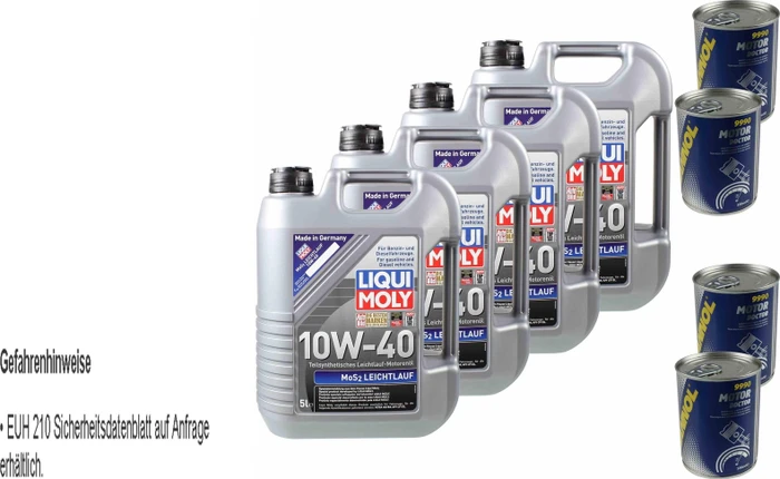 Liqui Moly MoS2 Leichtlauf 10W-40 20l