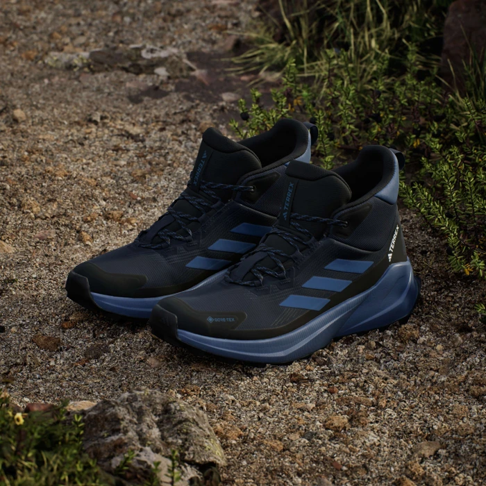 adidas Terrex Trailmaker 2.0 Mid GTX aurora ink/wonder steel/core black (Herren)