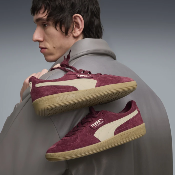 Puma Palermo ruby shimmer/alpine snow