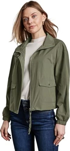 Street One Kurze Stehkragen Jacke summer khaki (Damen)