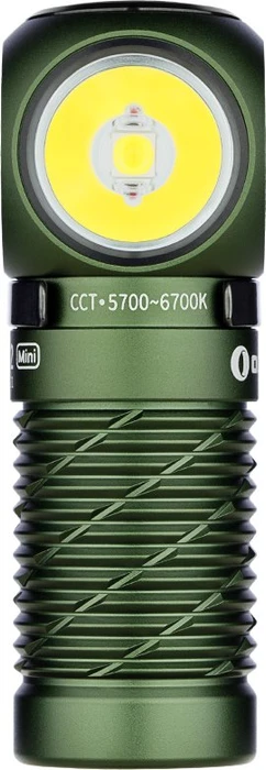 OLight Perun 2 Mini Stirnlampe od green