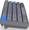 Endorfy Thock V2 Compact Wireless, PBT, grau, LEDs RGB, hot-swap, Endorfy YELLOW, USB/Bluetooth, US Vorschaubild