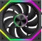 GameMax FN12A-N2 WL, schwarz, 120mm, 3er-Pack Vorschaubild