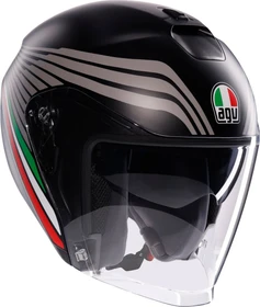 AGV Irides Bologna matt schwarz/grau/rot/grün
