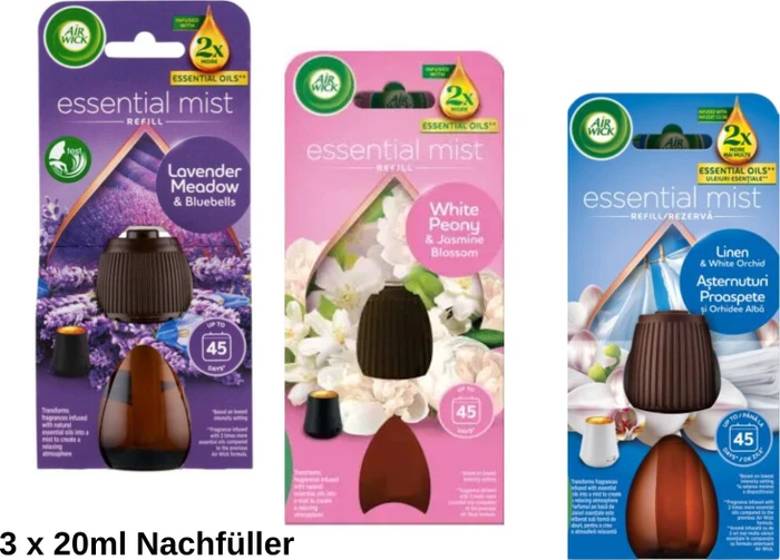 Air Wick Entspannender Lavendel Duftölflakon Refill, 19ml