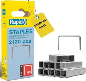 Rapid Typ 53 Feindraht Tacker-Klammern, 6mm, 2000 Stück