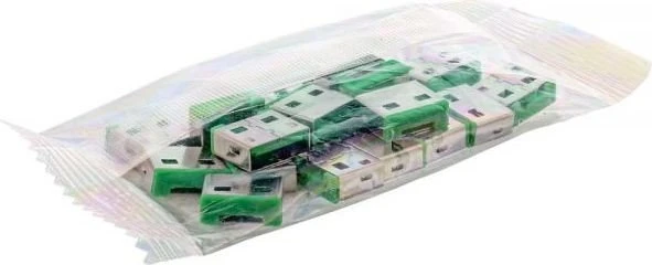 InLine Nachfüllpack für USB Portblocker, 20er-Pack