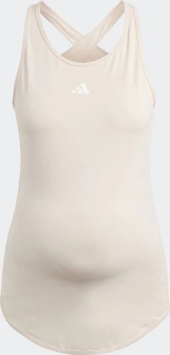 adidas Aeroready Train Essentials Slim-Fit Umstandsmode Funktionsshirt ärmellos wonder quartz/white (Damen)