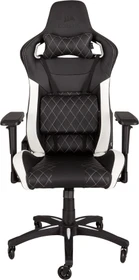 Corsair T1 Race Gamingstuhl, schwarz/weiß