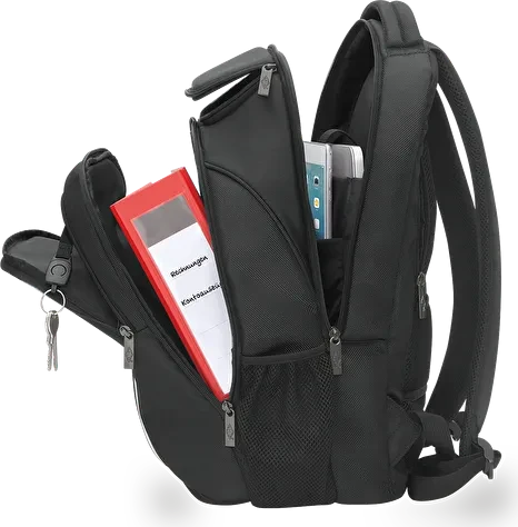 Wedo Business 15.6" Laptop-Rucksack, schwarz