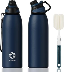 FJbottle Magnetische Isolierflasche 1.5l dunkelblau