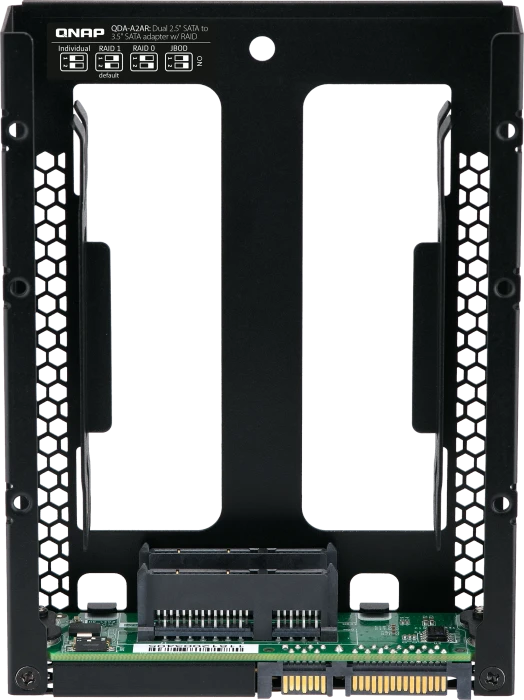 QNAP QDA-A2AR Festplatteneinschub mit RAID-Unterstützung, 2.5", 3.5"