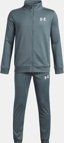 Under Armour Rival Strick Trainingsanzug jasper blue/white (Junior)