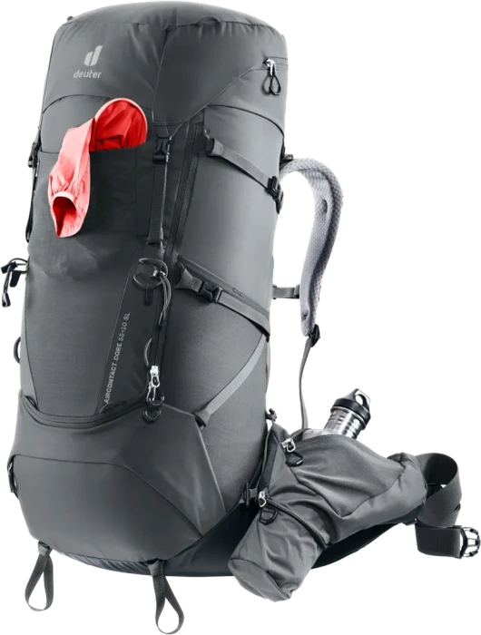 Deuter Aircontact Core 55+10 SL graphite/black (Damen)