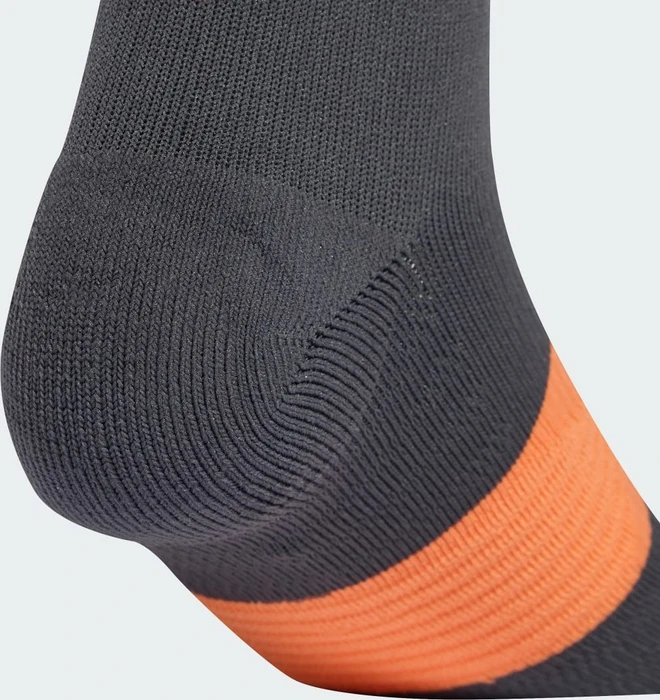 adidas Run x Graphic Laufsocken carbon/dusky orange
