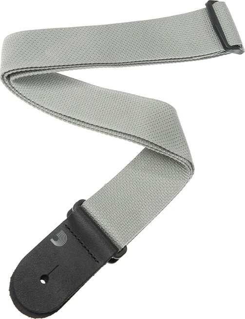 D'Addario Polypro Guitar Strap Silver