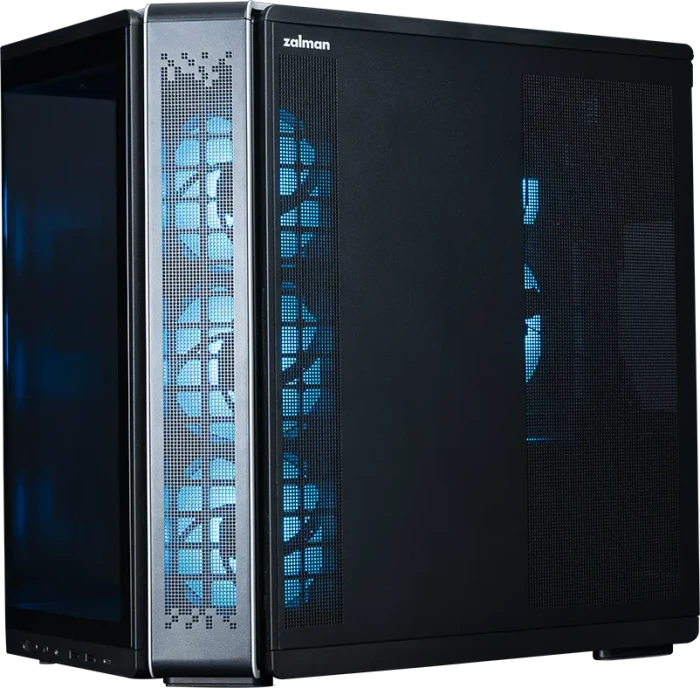 Zalman P60 Black, Glasfenster