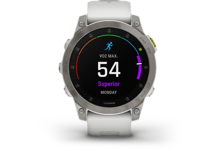 Garmin epix 2 Sapphire white titanium