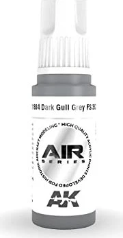 AK-Interactive 3rd Gen Acrylic Colors Air Series dark gull grey fs36231, 17ml