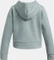 Under Armour Rival Fleece Crop Hoodie silica green/white (Junior) Vorschaubild