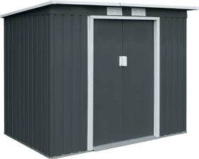 Hattoro P100 Metall Gerätehaus 213x130cm grau