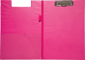 Maul Klemmbrettmappe mit Folienüberzug, A4, pink
