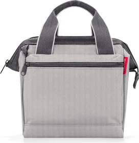 Reisenthel allrounder cross Umhängetasche herringbone grey