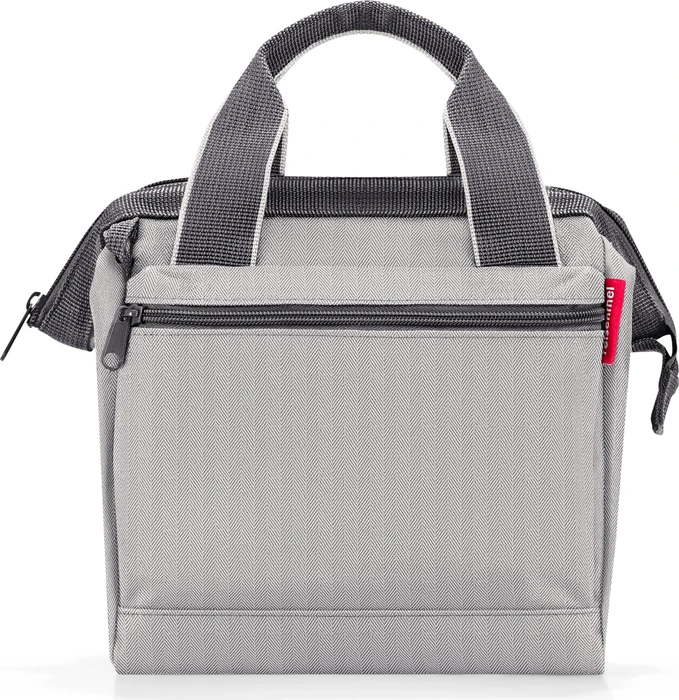Reisenthel allrounder cross Umhängetasche herringbone grey