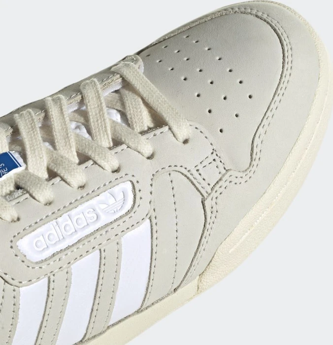 adidas Continental 80 Stripes cream white/cloud white/blue bird