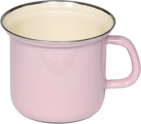 Riess Classic Topf mit Chromrand 12cm 1l rosa