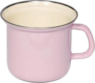 Riess Classic Topf mit Chromrand 12cm 1l rosa