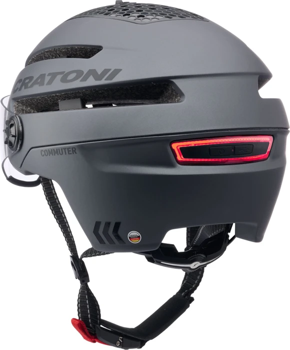 Cratoni Commuter Helm dark grey matt