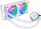 Cooler Master MasterLiquid PL240 Flux White Edition, weiß Vorschaubild