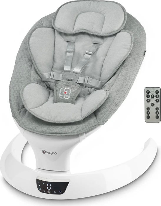 BabyGo Swing Babywippe grau
