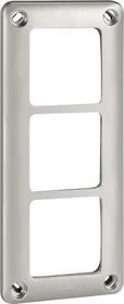 Legrand Soliroc Rahmen 3-fach IP55 IK10, grau