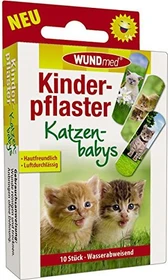 WUNDmed Katzenbabys, 1.9 x 6.3cm, 10 Stück