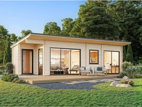 Palmako Cecilia 32m² Gartenhaus natur