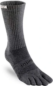 Injinji Trail Midweight Crew Laufsocken granite
