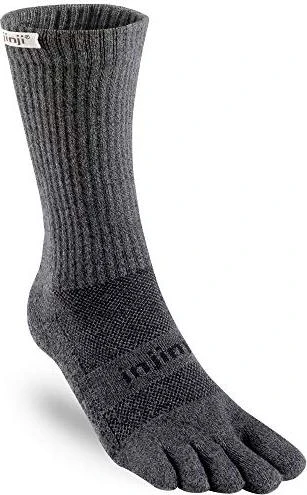 Injinji Trail Midweight Crew Laufsocken granite