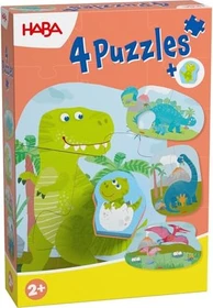 HABA 4 erste Puzzles - Dinos